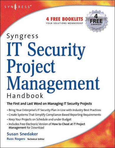 Syngress It Security Project Management Handbook 1st Edition Susan Snedaker
