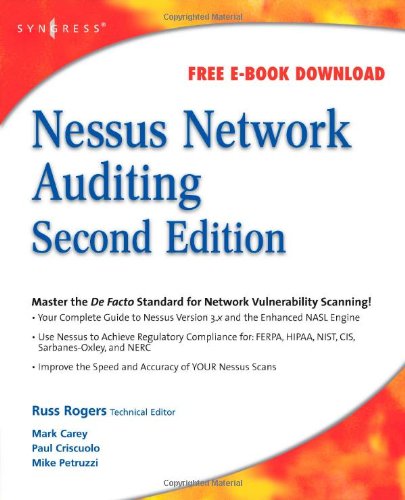 Nessus Network Auditing 2nd Edition Russ Rogers