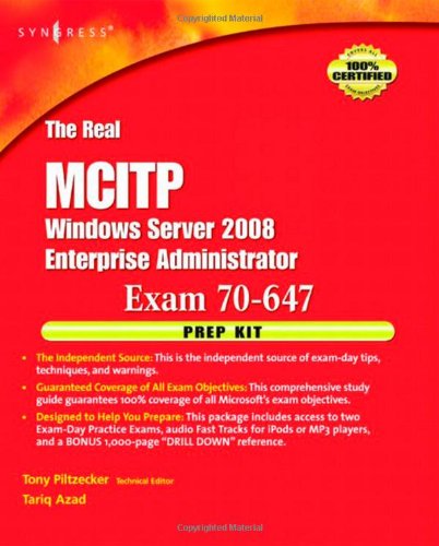 The Real Mctsmcitp Exam 70647 Prep Kit Independent And Complete Selfpaced Solutions 1st Tariq Bin Azad