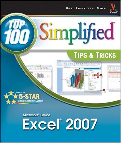 Microsoft Office Excel 2007 Top 100 Simplified Tips Tricks Denise Etheridge