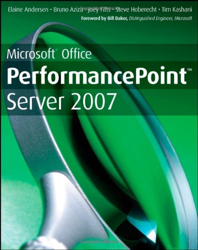 Microsoft Office Performancepoint Server 2007 Elaine Andersen