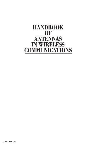 Handbook Of Antennas In Wireless Communications Poularikas A