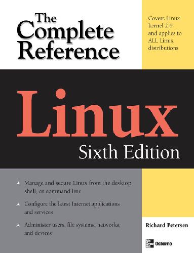 Linux The Complete Reference Sixth Edition Richard Petersen