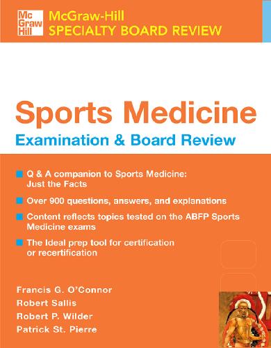 Sport Medicine Examination Board Review Bill Kuchar Harold Rothbart