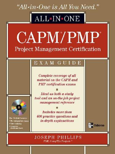 Capm Pmp Project Management Certification Exam Guiide 1st Edition Joseph Phillips