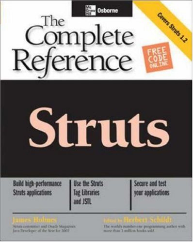 Struts The Complete Reference 1st Edition James Holmes
