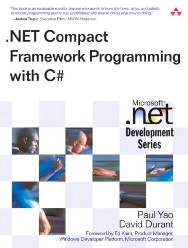Net Compact Framework Programming With C Paul Yao David Durant