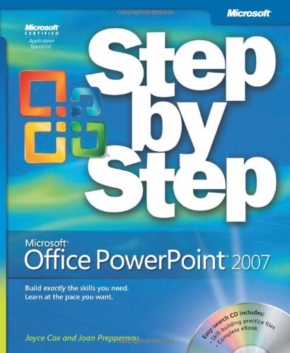 Microsoft Office Powerpoint 2007 Step By Step Joyce Cox Joan Lambert Iii