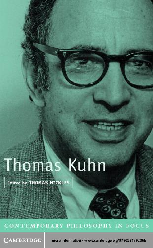 Thomas Kuhn Thomas Nickles