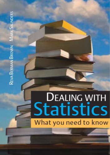 Dealing With Statistics What You Need To Know 1st Edition Reva Berman Brown