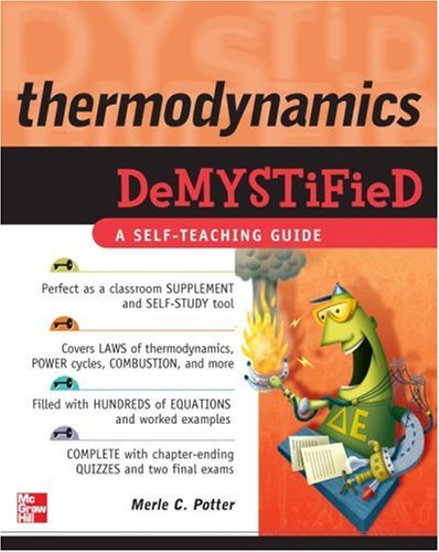 Thermodynamics Demystified 1st Edition Merle Potter