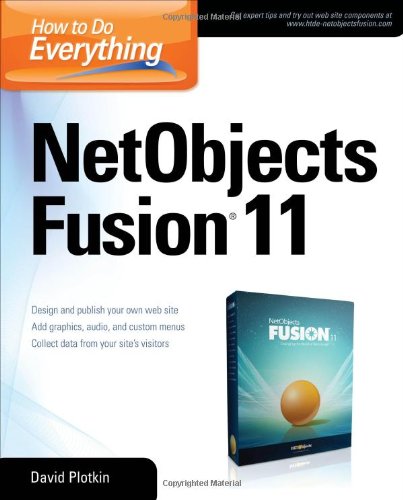 How To Do Everything Netobjects Fusion 11 1st Edition David Plotkin