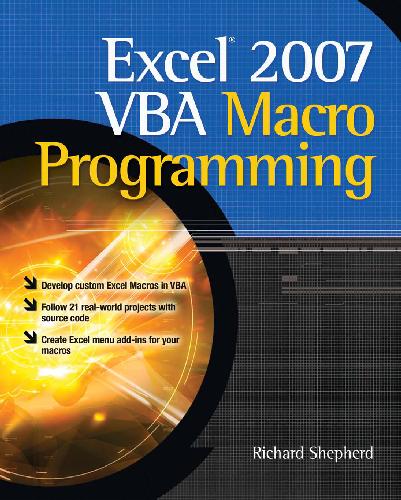 Excel 2007 Vba Macro Programming Marky Stein