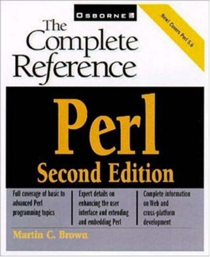 Perl The Complete Reference 2 Sub Martin C Brown