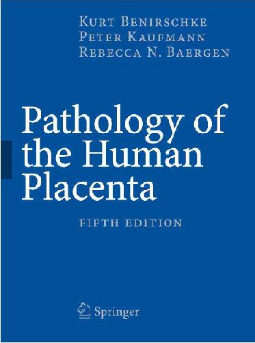 Pathology Of The Human Placenta 5th Edition K Benirschke