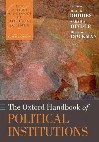 The Oxford Handbook Of Political Institutions Israel Gohberg