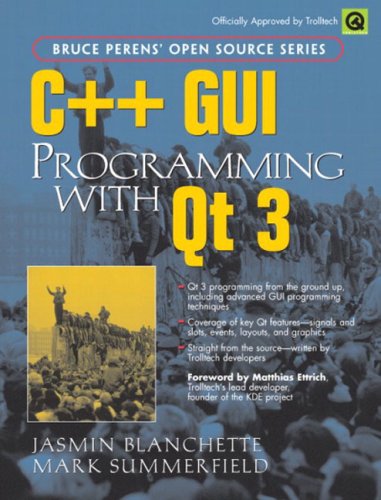 C Gui Programming With Qt 3 Jasmin Blanchette