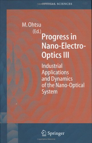 Progress In Nanoelectro Optics Iii 1st Edition