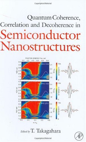 Quantum Coherence Correlation And Decoherence In Semiconductor Nanostructures 1st Edition Robert Alicki