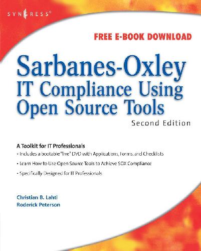 Sarbanesoxley It Compliance Using Open Source Christian B Lahti