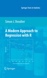 A Modern Approach To Regression With R 1st Edition Simon Sheather Auth