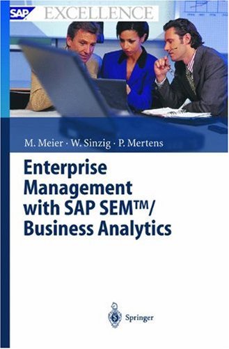 Enterprise Management With Sap Sem Business Analytics 1st Edition Marco Meier