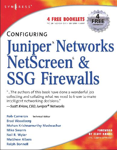 Configuring Juniper Networks Netscreen Ssg Firewalls