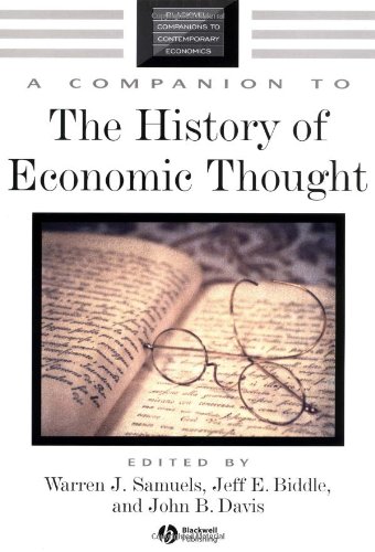 A Companion To The History Of Economic Thought