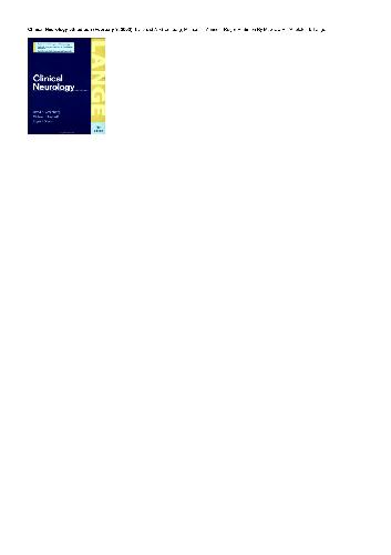 Clinical Neurology 5th Edition Greenberg