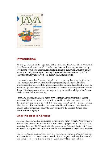 Advanced Java Networking Esmond Pitt