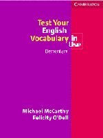 Test Your English Vocabulary In Use Elementary Michael Mccarthy