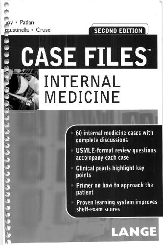 Case Files Internal Medicine 2nd Edition Eugene C Toy John T Patlan