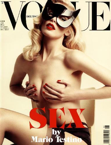 Claudia Schiffer In Vogue Germany June Vogue