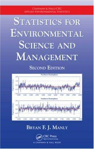 Statistics For Environmental Science And Management 2nd Edition Bryan Fj Manly