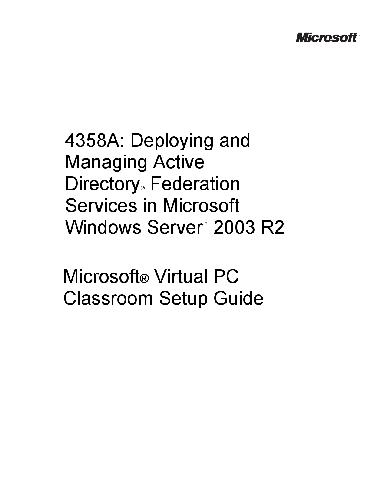 Moc Course 4357a Managing Data Storage Using Microsoft Windows Server R2