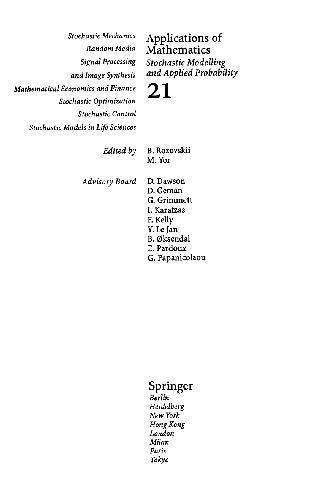 Stochastic Integration And Differential Equations 2ed Protter P E