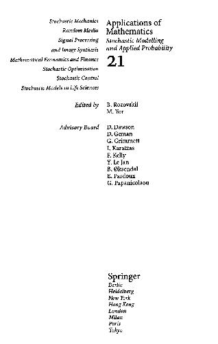 Stochastic Integration And Differential Equations 2nd Edition