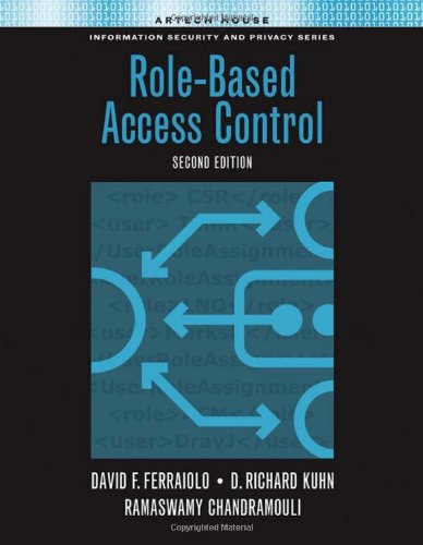 Rolebased Access Control Second Edition 2nd Edition David F Ferraiolo