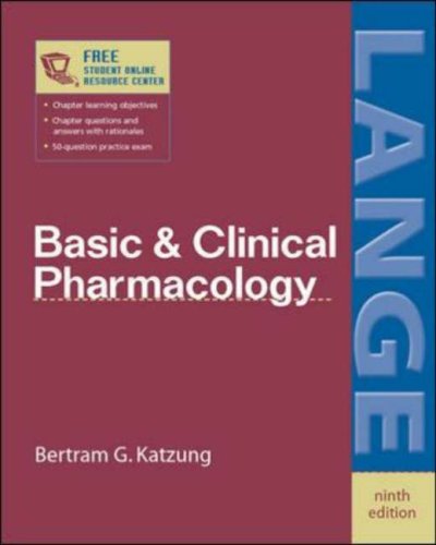 Basic Clinical Pharmacology Ninth Edition 9th Bertram G Katzung