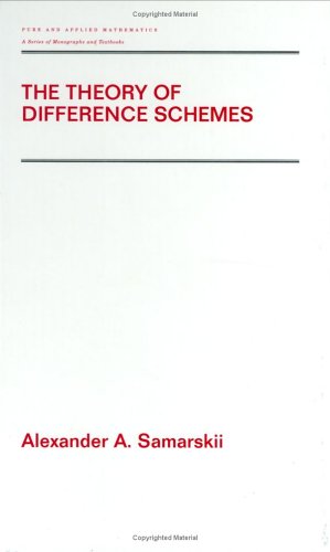 The Theory Of Difference Schemes Alexander A Samarskii