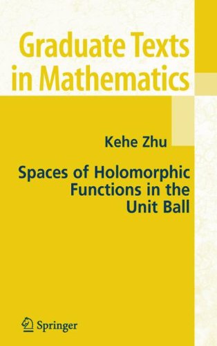 Spaces Of Holomorphic Functions In The Unit Ball 1st Edition Kehe Zhu