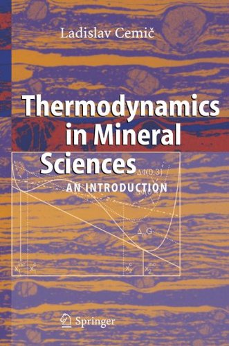 Thermodynamics In Mineral Sciences 1st Edition Ladislav Cemic