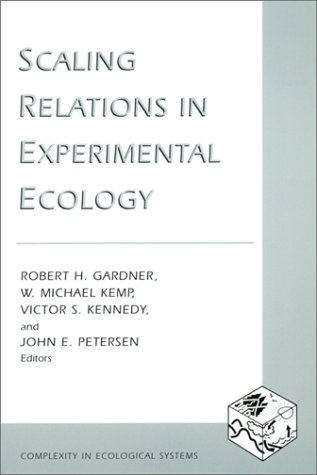 Scaling Relations In Experimental Ecology W Michael Kemp John E Peterson