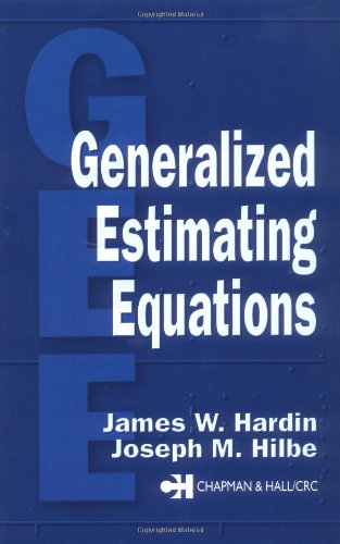 Generalized Estimating Equations Mvsa James W Hardin Joseph M Hilbe