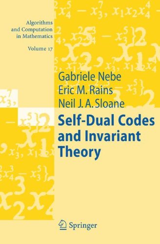 Selfdual Codes And Invariant Theory 1st Edition Gabriele Nebe