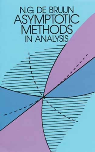 Asymptotic Methods In Analysis Mcap Dover Ed N G De Bruijn