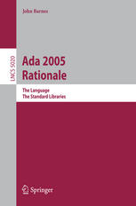 Ada 2005 Rationale The Language The Standard Libraries 1st Edition John Barnes Auth