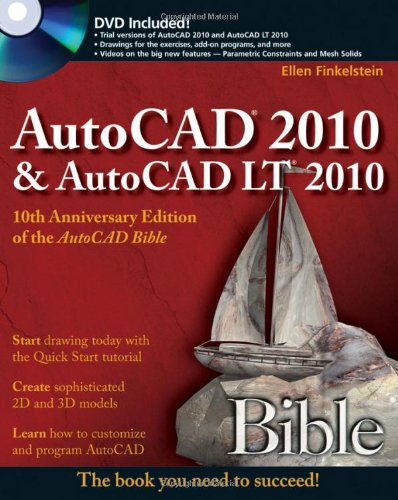 Autocad 2010 And Autocad Lt 2010 Bible 10 Papcdr Ellen Finkelstein