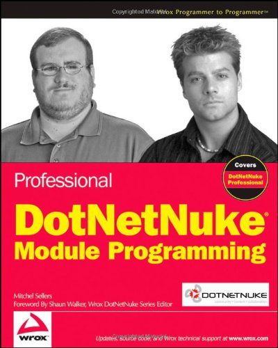 Professional Dotnetnuke Module Programming Pappas Mitchel Sellers
