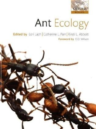 Ant Ecology Lori Lach Catherine Parr Kirsti Abbott